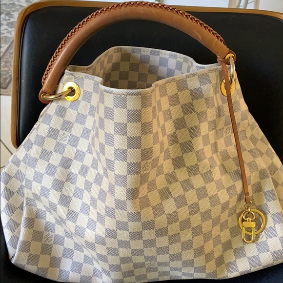 COPY - 💯Authentic Artsy MM Damien Azur Canvas LV - Picture 9 of 10